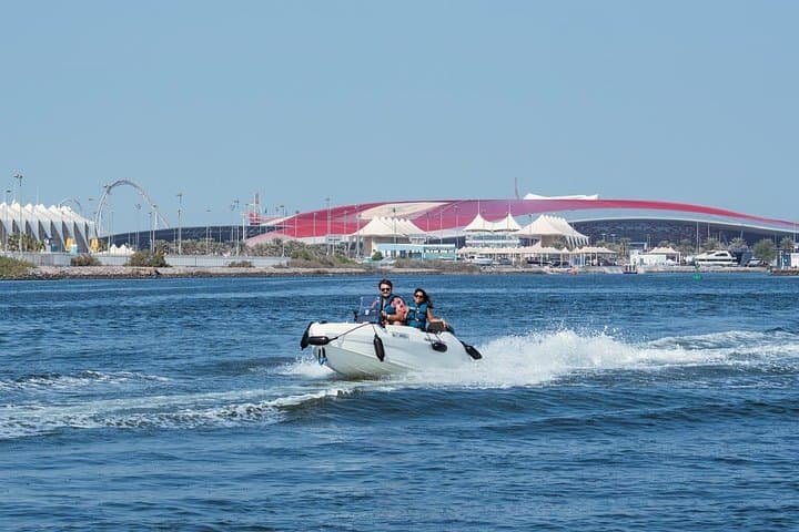 Yas Island Self-Drive Boat Tour with Audio Guide — Abu Dhabi Marina Cruise photo 4