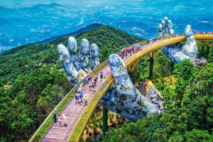 Da Nang Day Tour: Golden Bridge, Lady Buddha & Marble Mountains in One Day