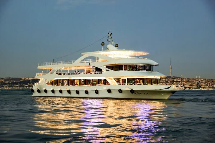 Evening Luxury Cruise on the Bosphorus: Dinner, Live Music & Iconic Views photo 2