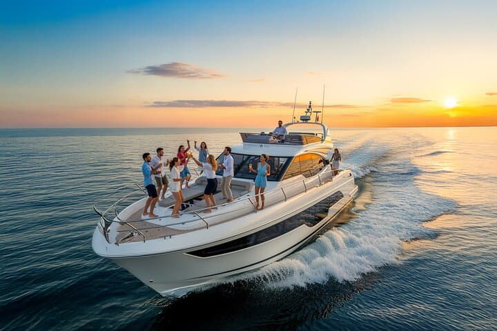 Sunset Sensations: Private Amalfi Coast Cruise with Aperitif & Swim