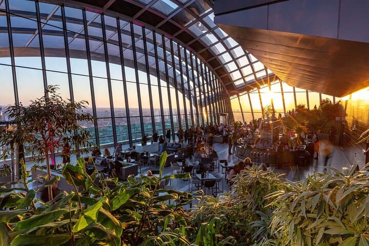 Morning at Sky Garden: Breakfast at Larch and Panoramic Views of London