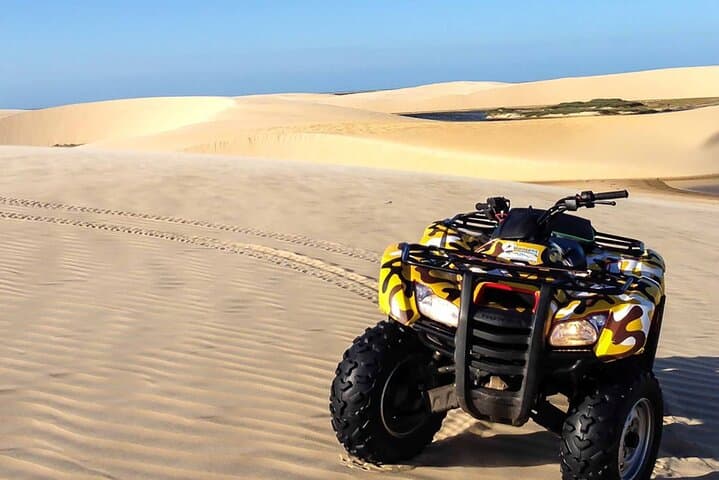 Barreirinhas ATV Tour in the Lencóis: Dunes, Lagoons & Caburé Peninsula
