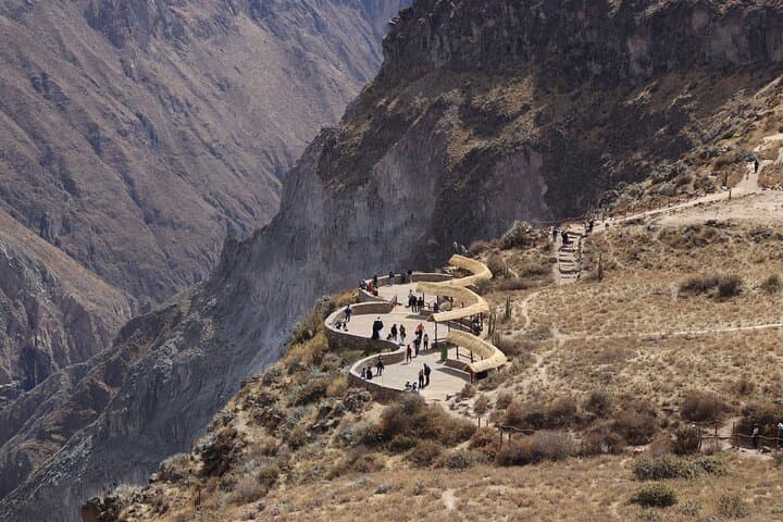 Colca Canyon Arequipa 2-Day Tour: Cruz del Condor & Hot Springs