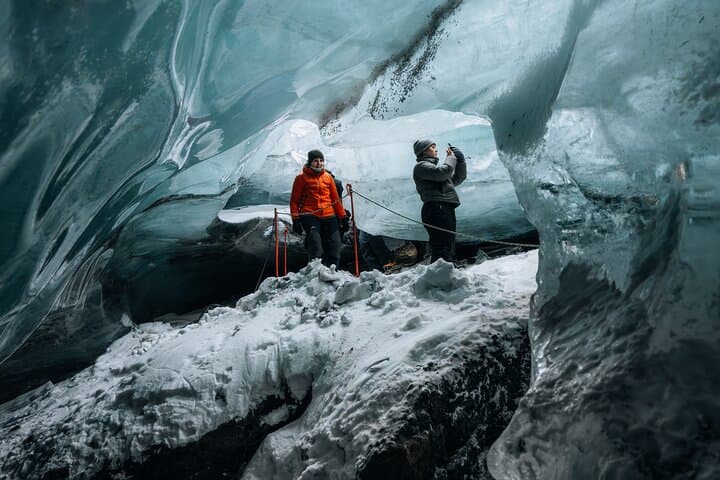 Into the Blue: Sleipnir Monster Truck Ice Cave Tour on Langjökull from Gullfoss