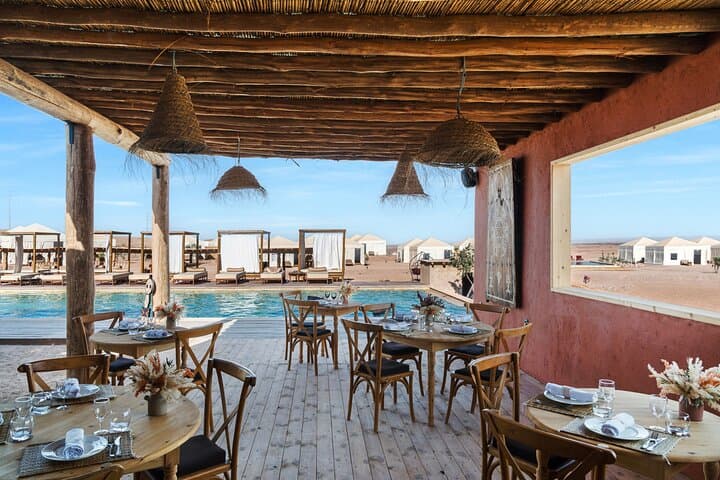 Agafay Desert Luxury Pool Day Pass with Heated Pool & Moroccan Lunch from Marrakech photo 2