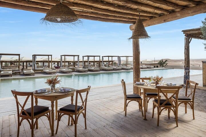 Agafay Desert Luxury Pool Day Pass with Heated Pool & Moroccan Lunch from Marrakech photo 5