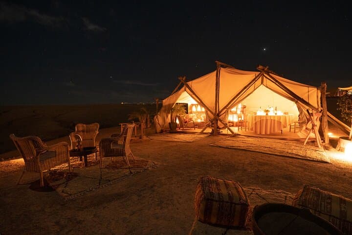 Private Agafay Desert Sunset 4x4 Dinner and Fireshow from Marrakech