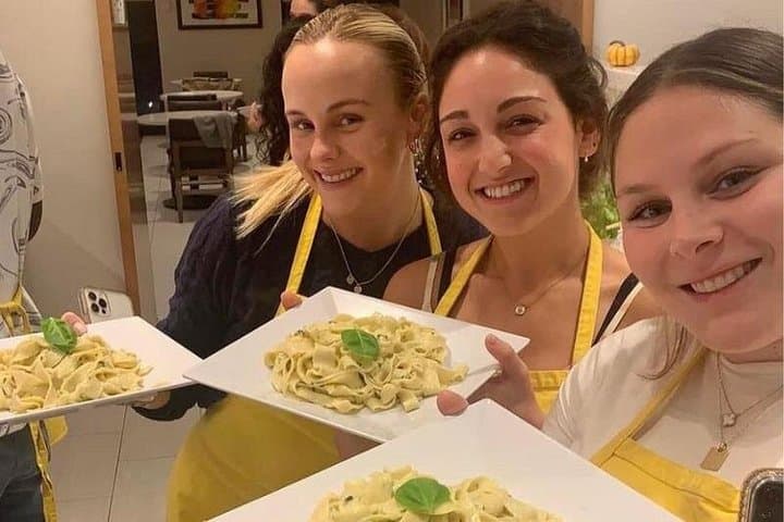 Hands-On Tagliatelle al Pesto Class in Times Square — Make Pesto Like a Genovese photo 3