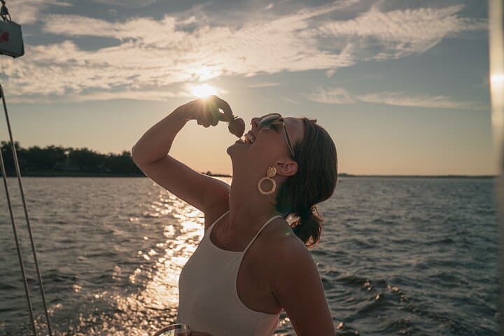 Rosé Golden Hour Sunset Sail — Hilton Head Catamaran Sunset Cruise