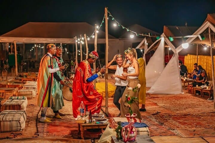 Overnight in Agafay Desert — Luxury Nomad Tents, Sunset Views & Dinner Shows photo 3