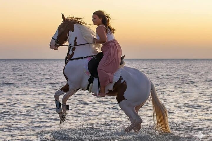 Horseback Ride: Desert Dunes and Red Sea Beach — 2-Hour Hurghada Adventure photo 1