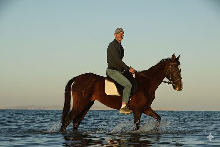 Horseback Ride: Desert Dunes and Red Sea Beach — 2-Hour Hurghada Adventure photo 3