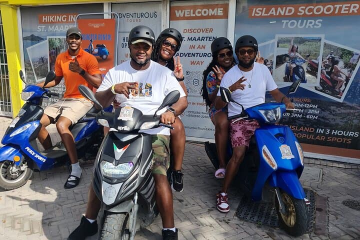 Scooter Rental in St. Maarten: Self-Guided Island Explorations