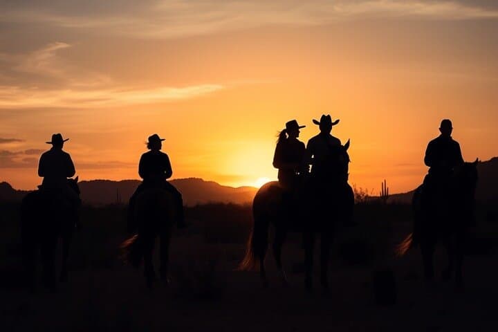 Sunset Horseback Ride at El Conquistador — Saguaro Trails Near Tucson photo 2