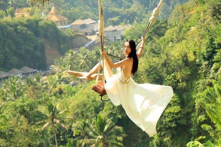 Ubud All-Inclusive Swing, Zipline & Temple Tour — Tirta Empul to Tegenungan Waterfall photo 6