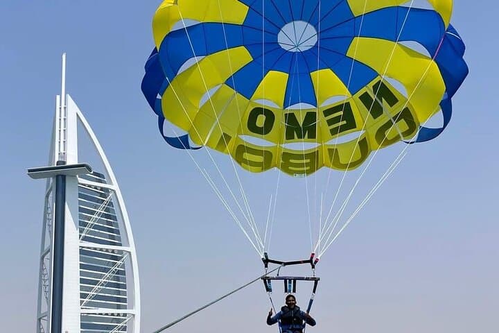 Parasailing Over Burj Al Arab: Dubai Coastline Parasail Flight photo 4