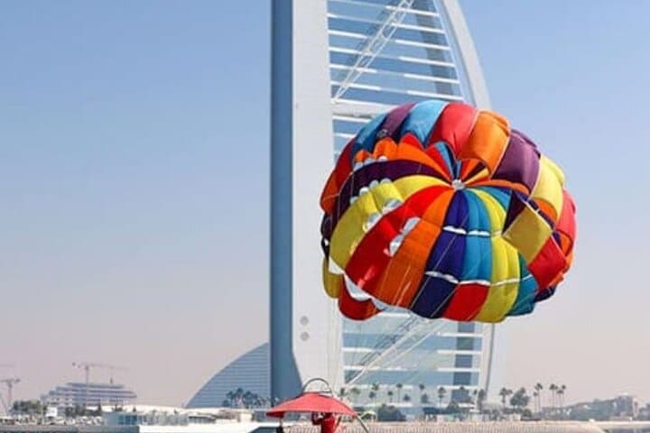 Parasailing Over Burj Al Arab: Dubai Coastline Parasail Flight photo 5