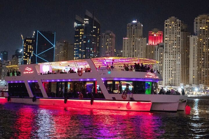 Dubai Marina Sunset Cruise: Premium Yacht Dining & Skyline Views