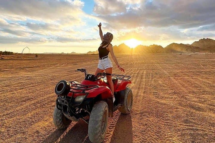 Hurghada Super Safari: Desert Quad Biking, Bedouin Village & Night Show photo 1