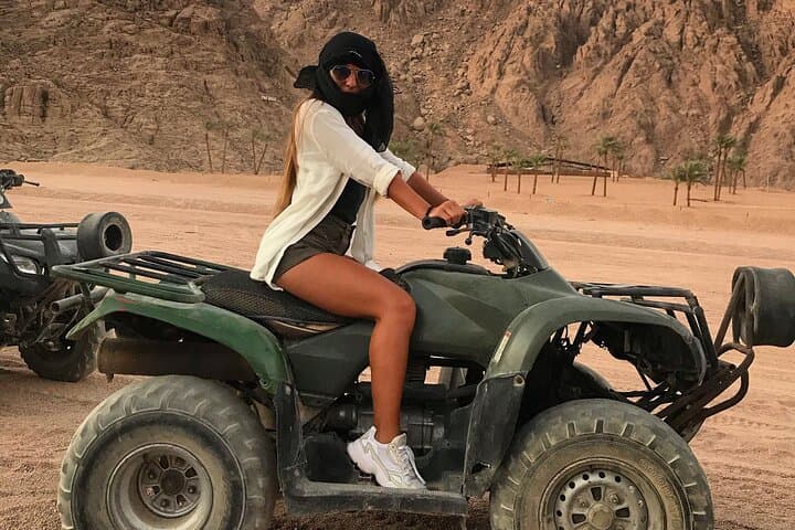 Hurghada Sunrise ATV Desert Safari with Bedouin Camp Dinner & Show