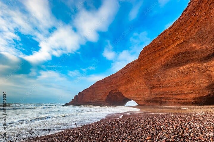 Legzira Beach Day Trip from Agadir: Red Arches & Atlantic Coast