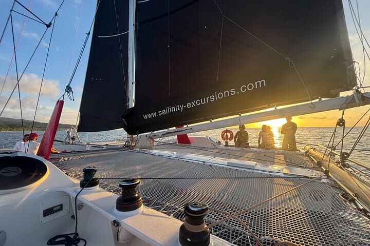Raiatea Sunset Catamaran Cruise — Sailinity's Intimate Lagoon Sail