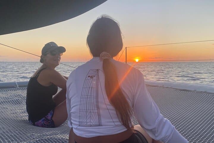 Raiatea Sunset Catamaran Cruise — Sailinity's Intimate Lagoon Sail photo 2