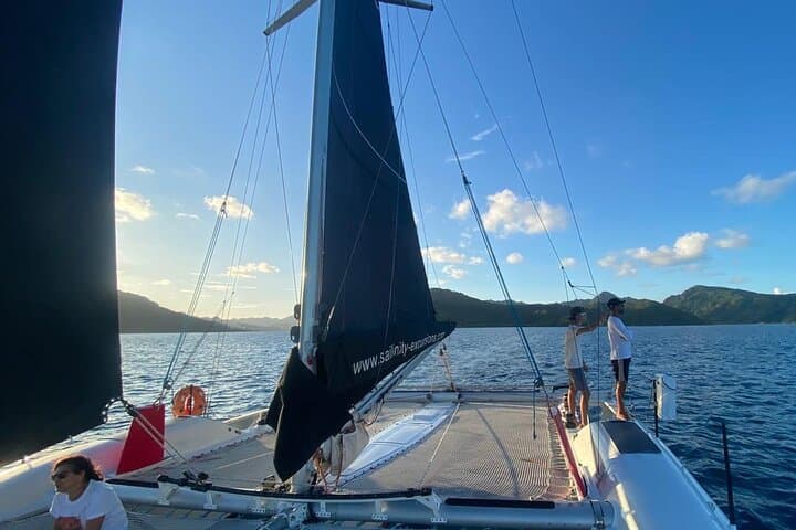Raiatea Sunset Catamaran Cruise — Sailinity's Intimate Lagoon Sail photo 4