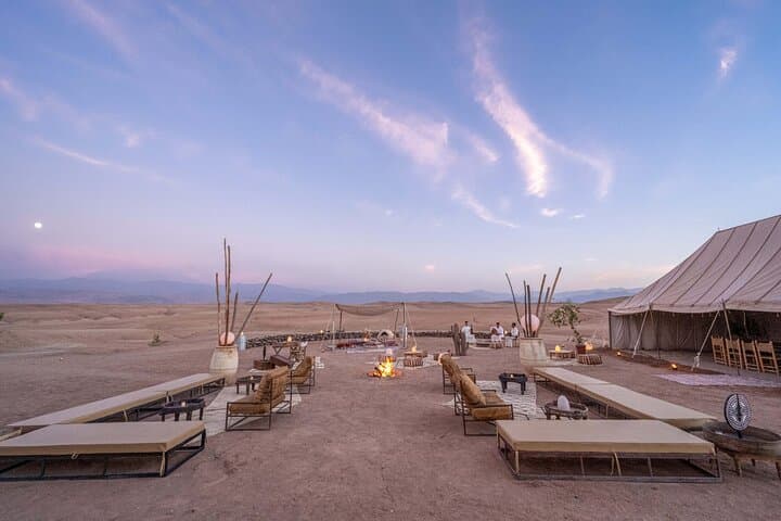Agafay Desert Dinner: Luxury 4x4 Evening with Gnawa Music & Fire Show photo 5