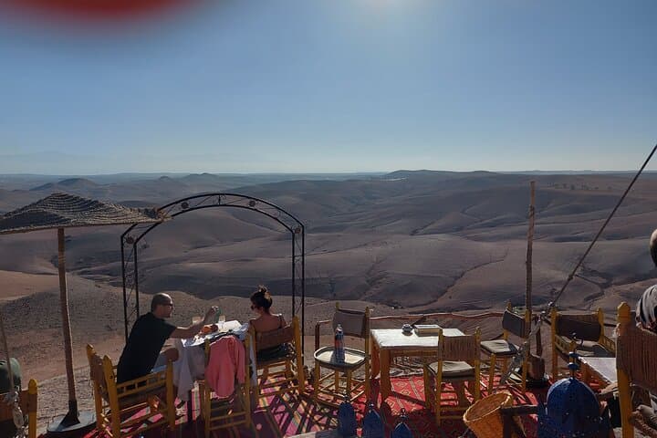Agafay Desert Sunset from the Highest Dune: Dinner & Live Fire Show from Marrakech photo 3