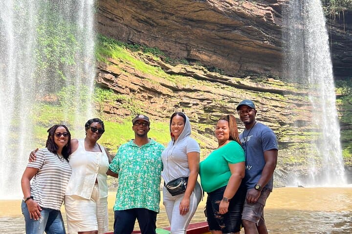 Boti Falls & Aburi Day Tour from Accra: Umbrella Rock, Cocoa Farm & Botanical Gardens photo 2