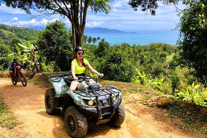 ATV Jungle Ride to Hin Lad Waterfall — Koh Samui Off‑Road Adventure