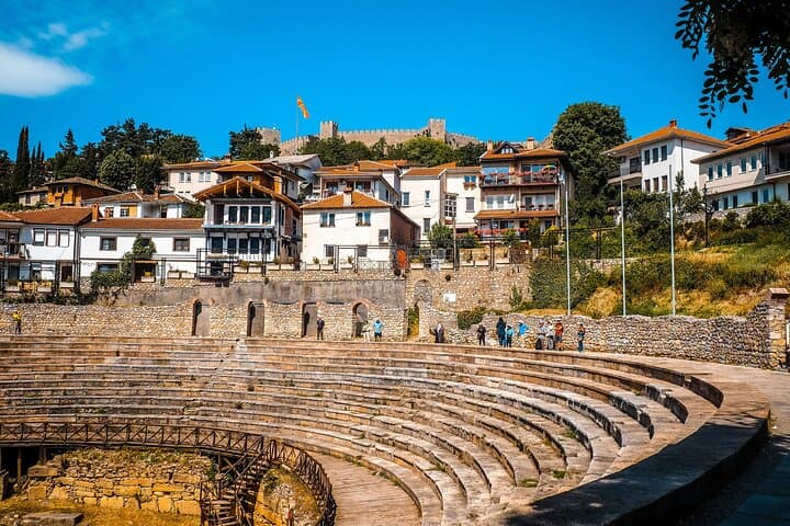 Ohrid UNESCO Day Trip from Durrës and Golem — Ancient Theatre, Kaneo & Old Bazaar photo 3