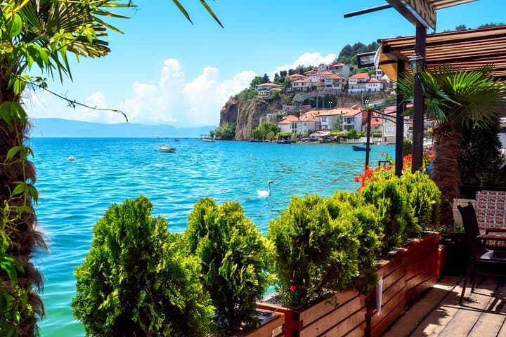 Ohrid UNESCO Day Trip from Durrës and Golem — Ancient Theatre, Kaneo & Old Bazaar photo 4