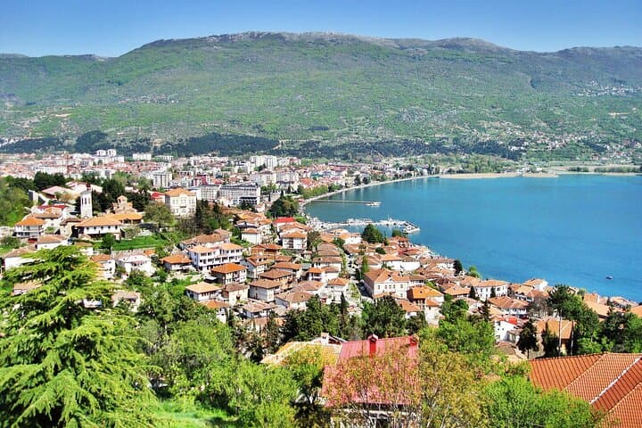 Ohrid UNESCO Day Trip from Durrës and Golem — Ancient Theatre, Kaneo & Old Bazaar