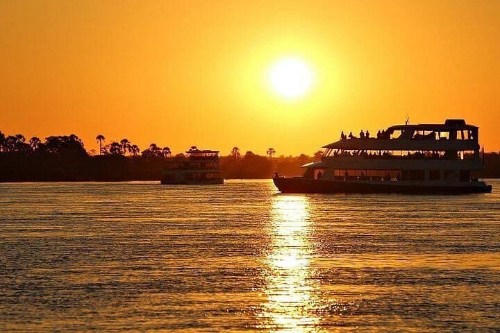 Sunset Cruise on the Zambezi River at Victoria Falls — Hippos, Sunsets & Wildlife photo 2