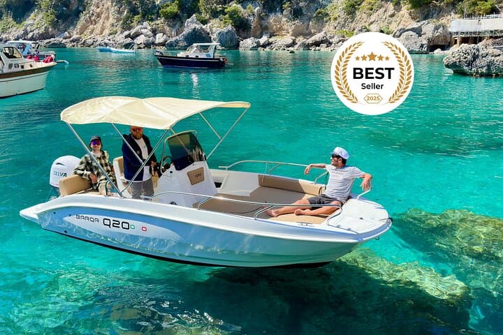 Private Capri Boat Tour to the Blue Grotto: Capri’s Coastline, Coves & Swim Stops photo 1