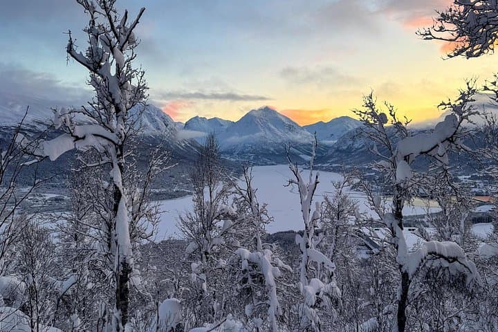 Snowshoe to the End of the World: Brosmetinden Hike from Tromsø