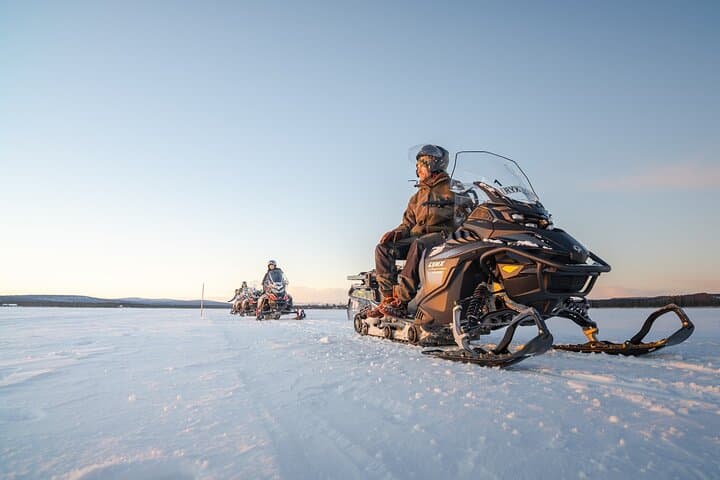 Snowmobiling the Arctic: Guided Lapland Snowmobile Tour from Kiruna photo 3