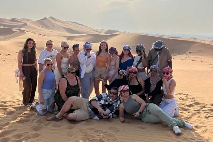 Red Dunes Abu Dhabi Desert Safari: 4x4 Dune Bashing & Bedouin Dinner