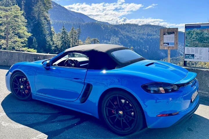 Swiss Alps Supercar Route: Furka, Grimsel & Susten Passes in a Porsche