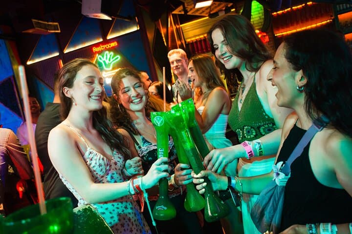 Cancun Bar Crawl Madness — Fast Entry to Mandala, La Vaquita & More
