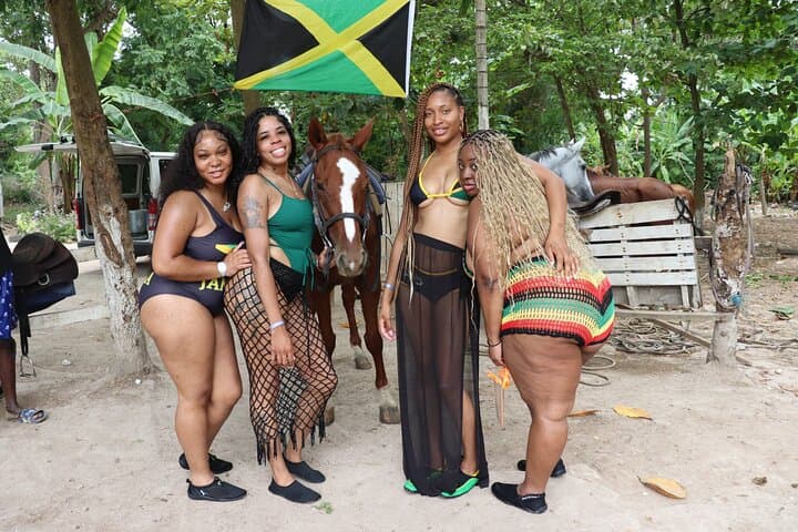 Montego Bay Bamboo Rafting & Horseback Riding Combo — River Raft and Ride Experience photo 6