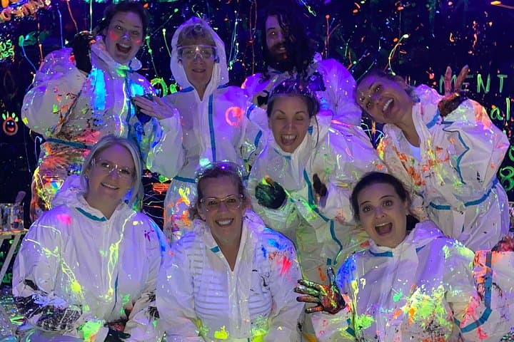 Glow-in-the-Dark Painting Near Daytona Beach — Nighttime Canvas Experience photo 1