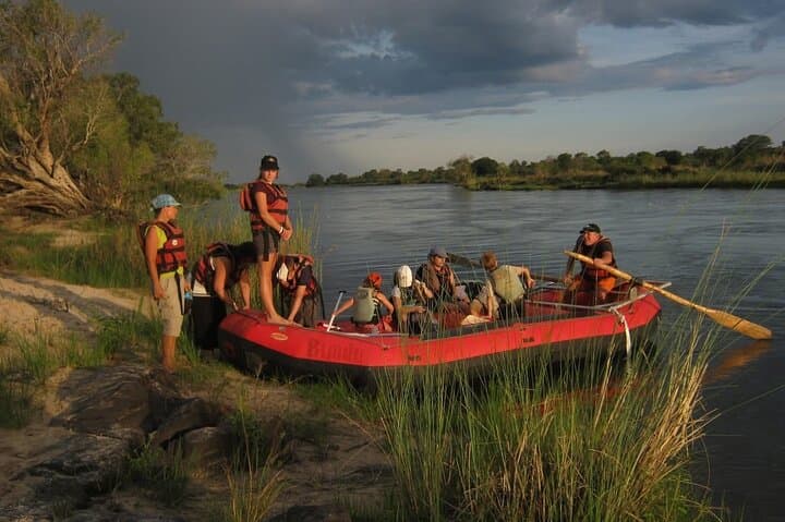 Upper Zambezi Float, Game Drive & White Rhino Walking Safari — Livingstone Adventure photo 3