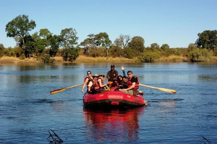 Upper Zambezi Float, Game Drive & White Rhino Walking Safari — Livingstone Adventure photo 2