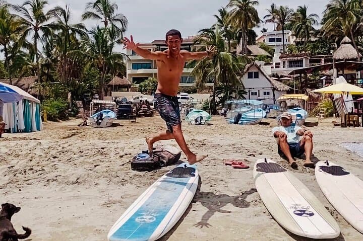 Beginner Surf Lessons in Sayulita & Punta de Mita — Private 90-Minute Class photo 6