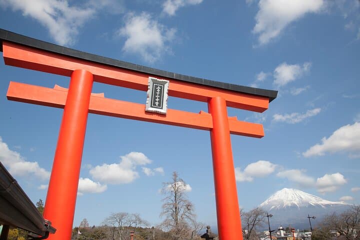 Mt Fuji Day Trip by Shinkansen & Private Car: Tea Fields, Shrine & Strawberry Picking photo 4
