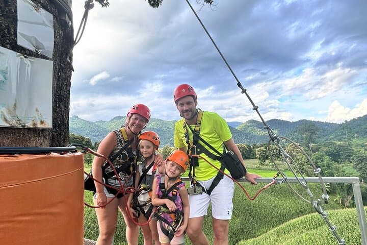 Sticky Waterfall Zipline Adventure and Mae Taeng Scenic Café Day Tour photo 3