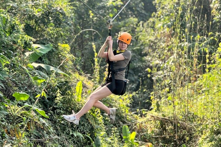 Sticky Waterfall Zipline Adventure and Mae Taeng Scenic Café Day Tour photo 4